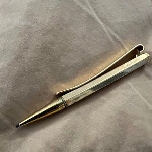 Vintage goldtone mini lead pencil